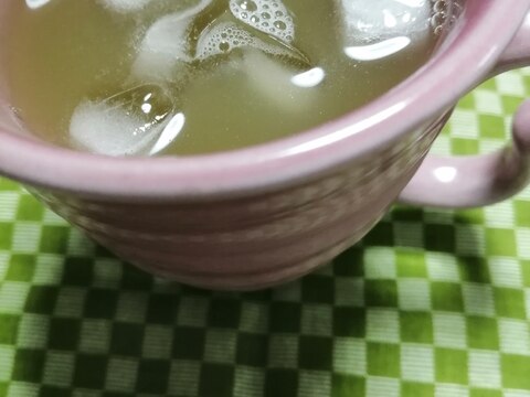 緑茶パイナップルティー